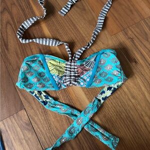 Maaji Multicolor Patterned Bikini Top